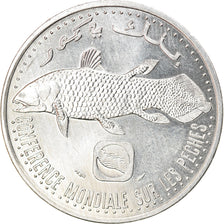 Coin, Comoros, 5 Francs, 1984, Paris, EF(40-45), Aluminum, KM:15