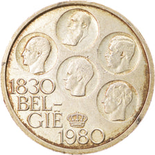 Coin, Belgium, 500 Francs, 500 Frank, 1980, Brussels, EF(40-45), Silver Clad