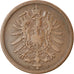 Coin, GERMANY - EMPIRE, Wilhelm I, 2 Pfennig, 1874, Stuttgart, EF(40-45)