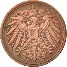 Coin, GERMANY - EMPIRE, Wilhelm II, Pfennig, 1903, Berlin, VF(30-35), Copper