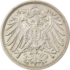 Moneta, GERMANIA - IMPERO, Wilhelm II, 10 Pfennig, 1914, Karlsruhe, BB