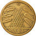 Coin, GERMANY, WEIMAR REPUBLIC, 50 Rentenpfennig, 1923, Karlsruhe, EF(40-45)