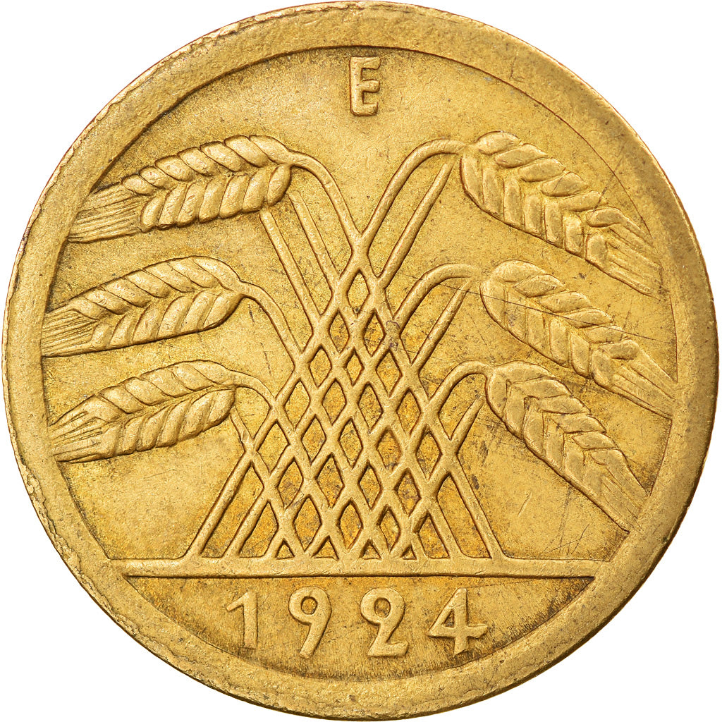 Monnaie, Allemagne, République de Weimar, 50 Rentenpfennig, 1924