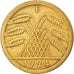 Moneda, ALEMANIA - REPÚBLICA DE WEIMAR, 50 Rentenpfennig, 1924, Muldenhütten
