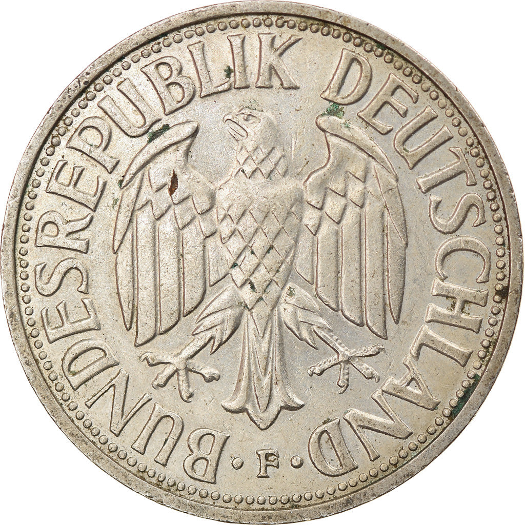 Moeda, ALEMANHA - REPÚBLICA FEDERAL, 2 Mark, 1951, Stuttgart, EF(40-45)