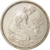 Coin, GERMANY - FEDERAL REPUBLIC, 50 Pfennig, 1969, Munich, EF(40-45)