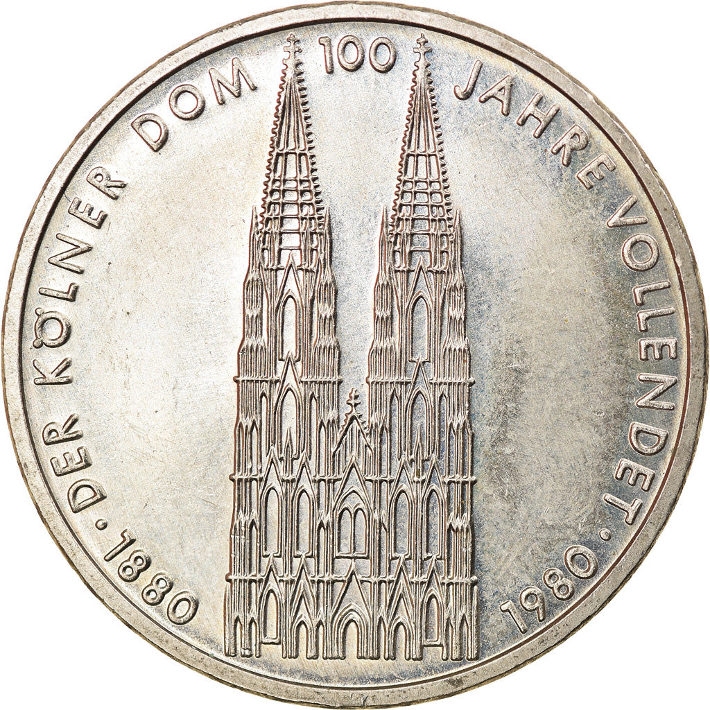 Münze, Bundesrepublik Deutschland, 5 Mark, 1980, Stuttgart, Germany, SS