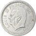 Moeda, Mónaco, Louis II, 2 Francs, 1943, Paris, EF(40-45), Alumínio, KM:121