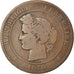 Moneta, Francja, Cérès, 10 Centimes, 1870, Paris, VF(30-35), Bronze, KM:815.1
