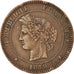 Moeda, França, Cérès, 10 Centimes, 1879, Paris, EF(40-45), Bronze, KM:815.1