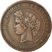 Coin, France, Cérès, 10 Centimes, 1882, Paris, EF(40-45), Bronze, KM:815.1