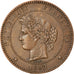 Moeda, França, Cérès, 10 Centimes, 1892, Paris, EF(40-45), Bronze, KM:815.1
