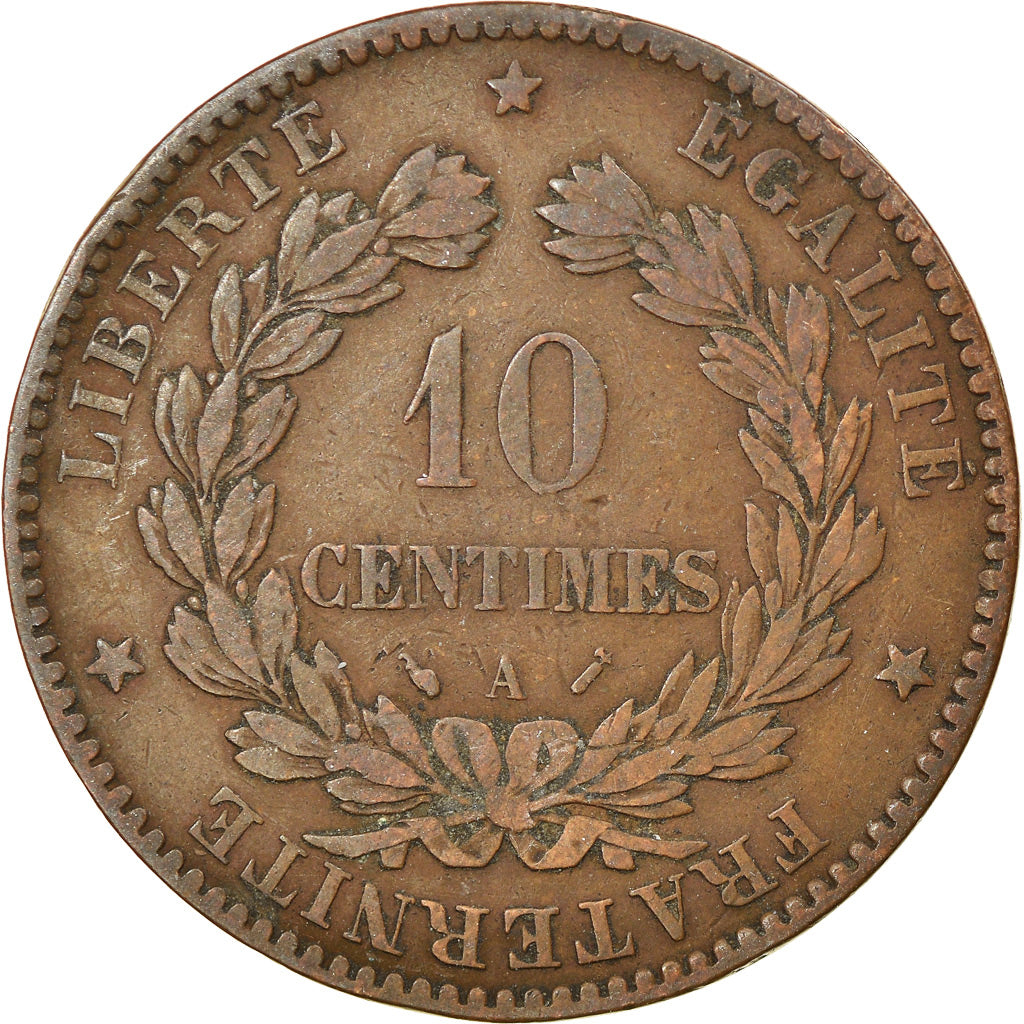 Coin, France, Cérès, 10 Centimes, 1894, Paris, EF(40-45), Bronze, KM:815.1