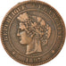 Münze, Frankreich, Cérès, 10 Centimes, 1897, Paris, SS, Bronze, KM:815.1