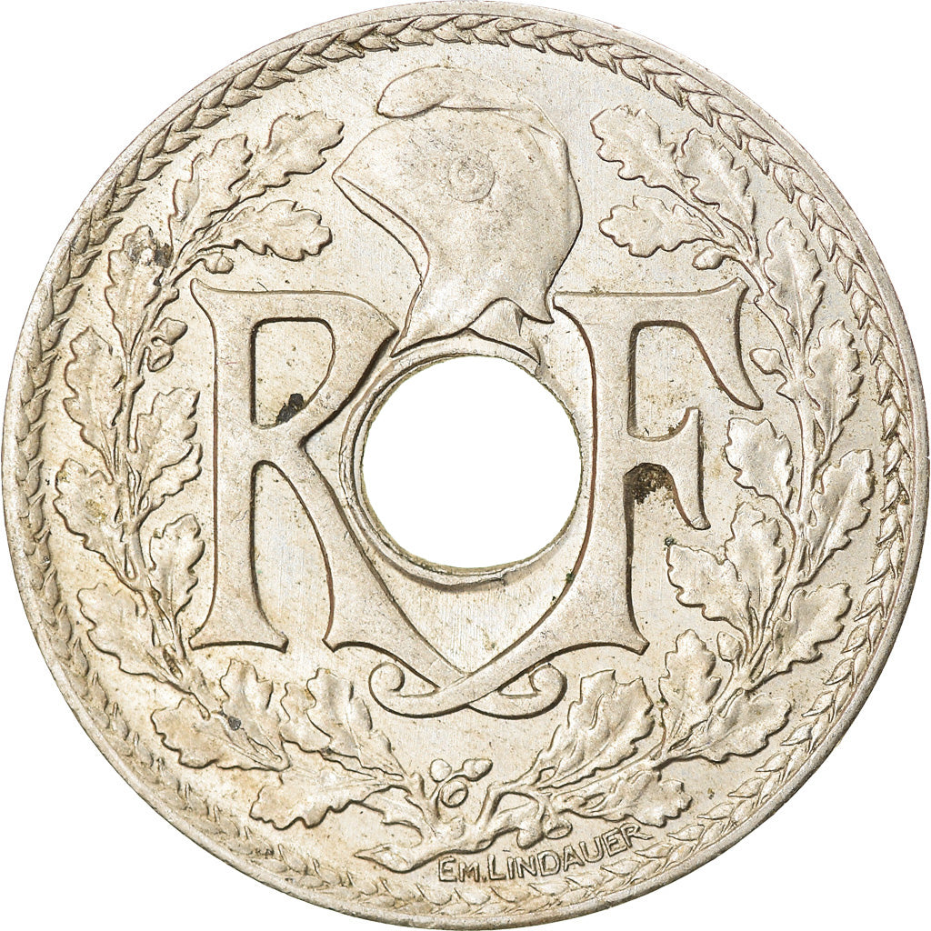 Coin, France, Lindauer, 25 Centimes, 1936, EF(40-45), Copper-nickel, KM:867a