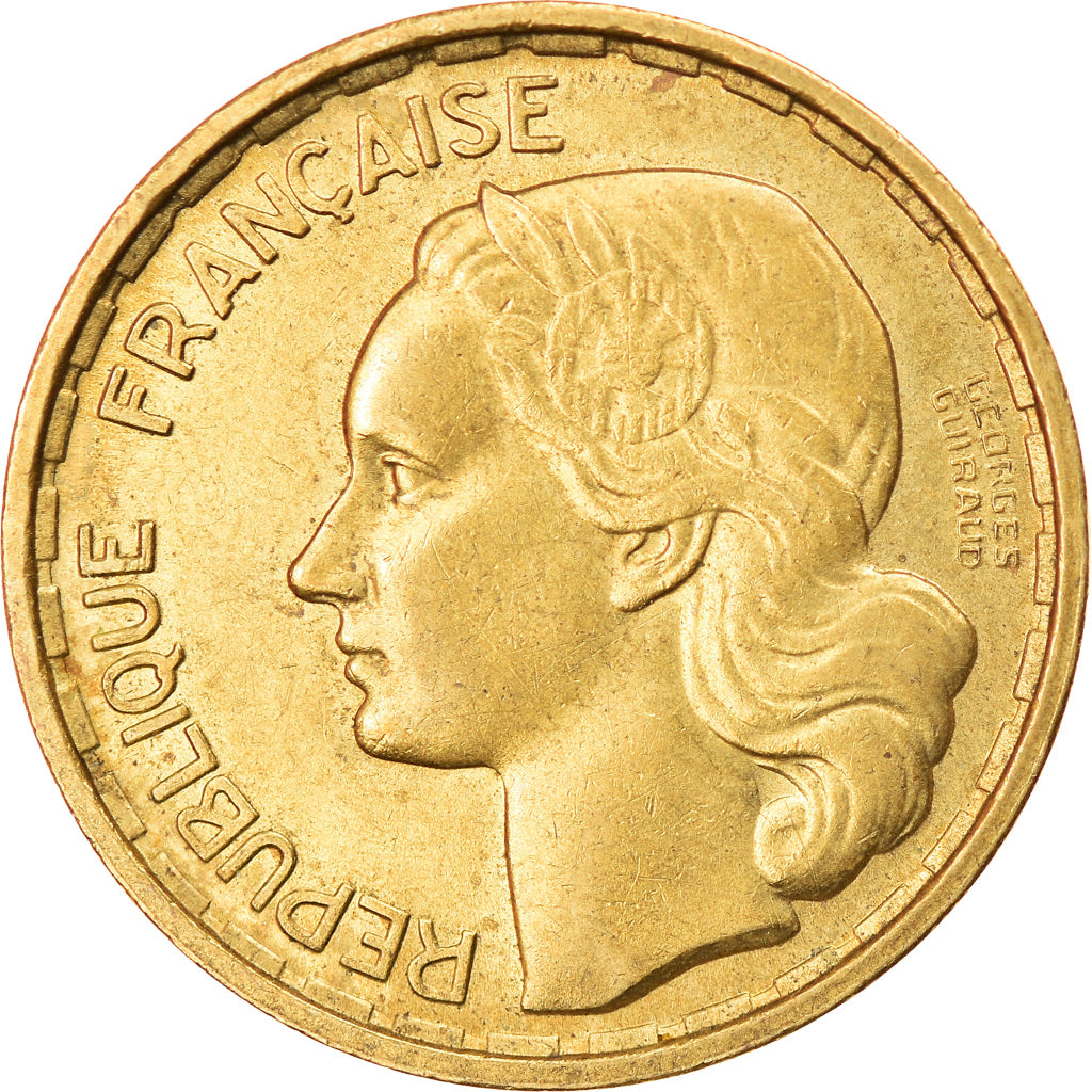 Monnaie, France, Guiraud, 20 Francs, 1950, Beaumont - Le Roger, TTB
