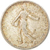 Coin, France, Semeuse, Franc, 1902, Paris, VF(30-35), Silver, KM:844.1