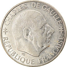 Münze, Frankreich, Charles de Gaulle, Franc, 1988, Paris, SS, Nickel, KM:963