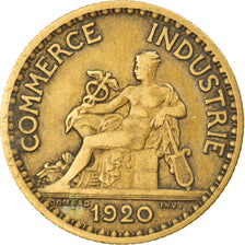 Coin, France, Chambre de commerce, Franc, 1920, Paris, VF(30-35)