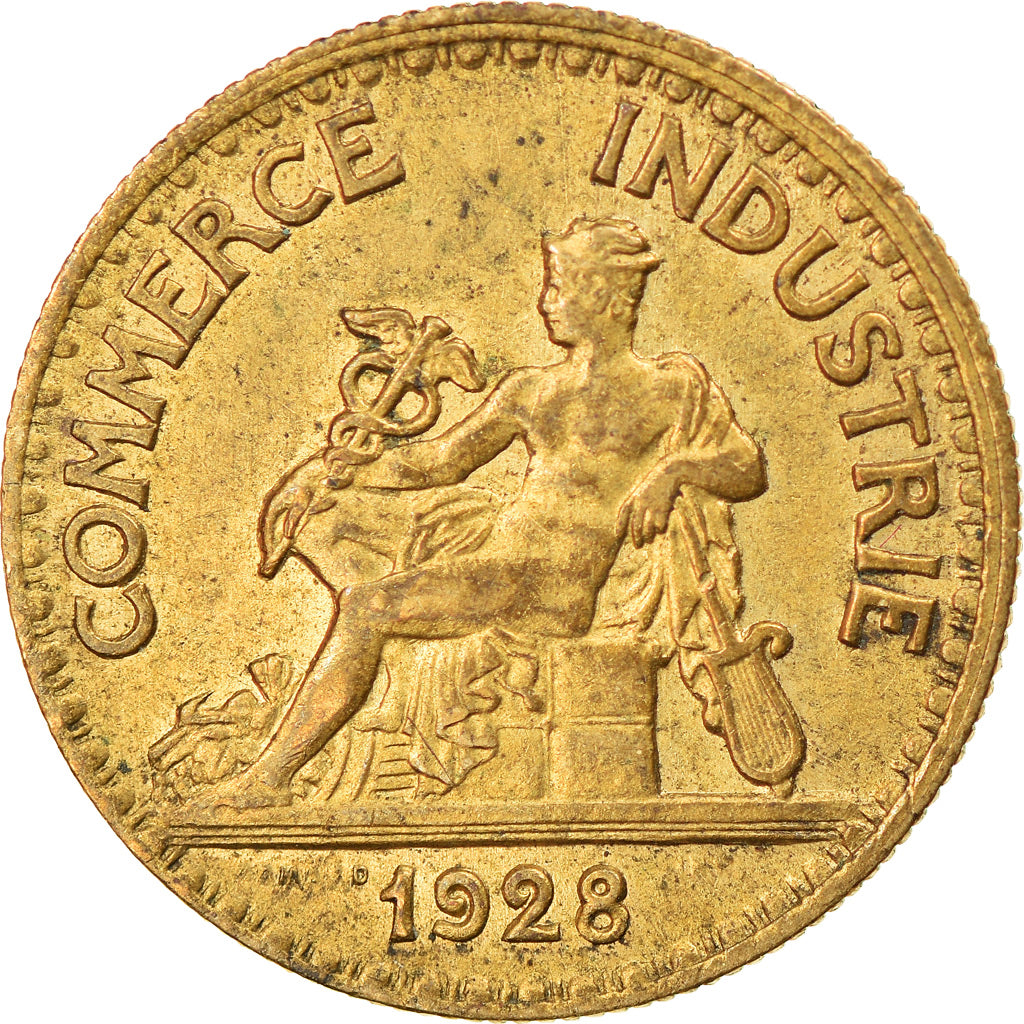 Coin, France, Chambre de commerce, 50 Centimes, 1928, Paris, EF(40-45)
