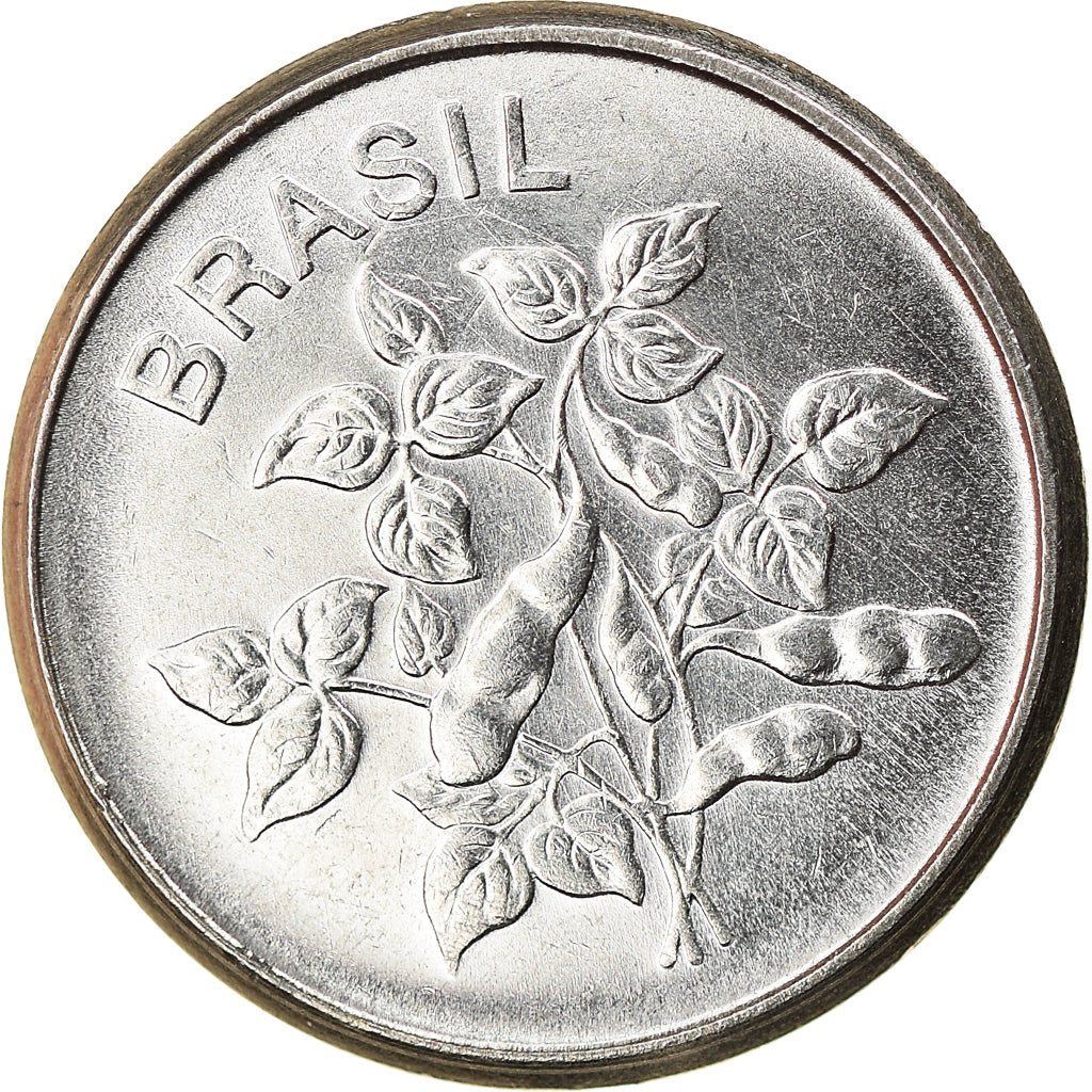 Coin, Brazil, Centavo, 1979, EF(40-45), Stainless Steel, KM:589