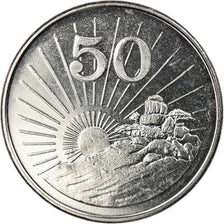 Coin, Zimbabwe, 50 Cents, 2002, Harare, EF(40-45), Nickel plated steel, KM:5a