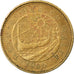 Moneta, Malta, Cent, 1986, VF(30-35), Mosiądz niklowy, KM:78