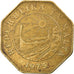 Coin, Malta, 25 Cents, 1975, British Royal Mint, VF(30-35), Brass, KM:29