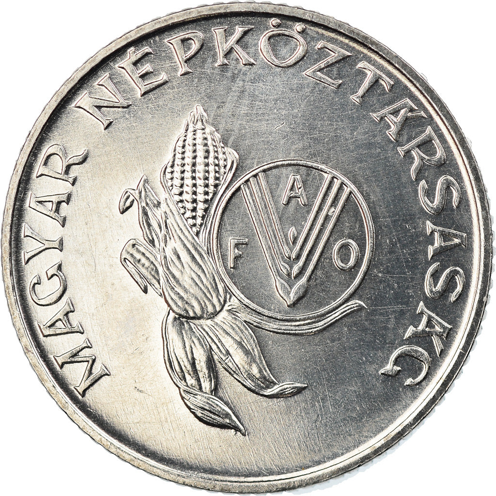 Coin, Hungary, 5 Forint, 1983, Budapest, EF(40-45), Nickel, KM:628