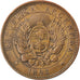 Moneta, Argentina, 2 Centavos, 1893, EF(40-45), Bronze, KM:33