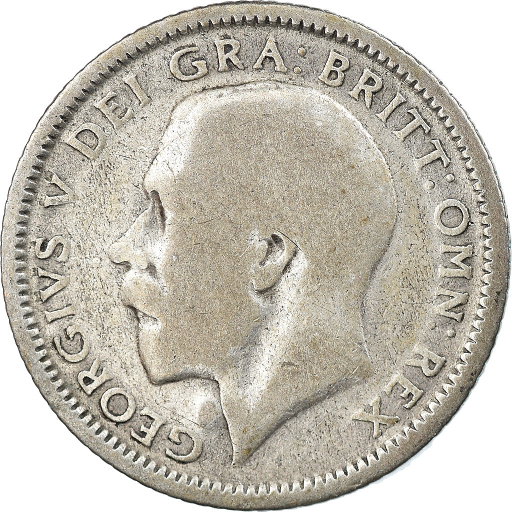 Monnaie, Grande-Bretagne, George V, 6 Pence, 1926, TTB, Argent, KM:815a.2