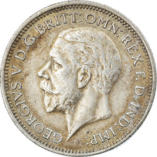 Coin, Great Britain, George V, 6 Pence, 1936, EF(40-45), Silver, KM:832