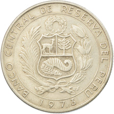 Coin, Peru, 10 Soles, 1973, Lima, EF(40-45), Copper-nickel, KM:258