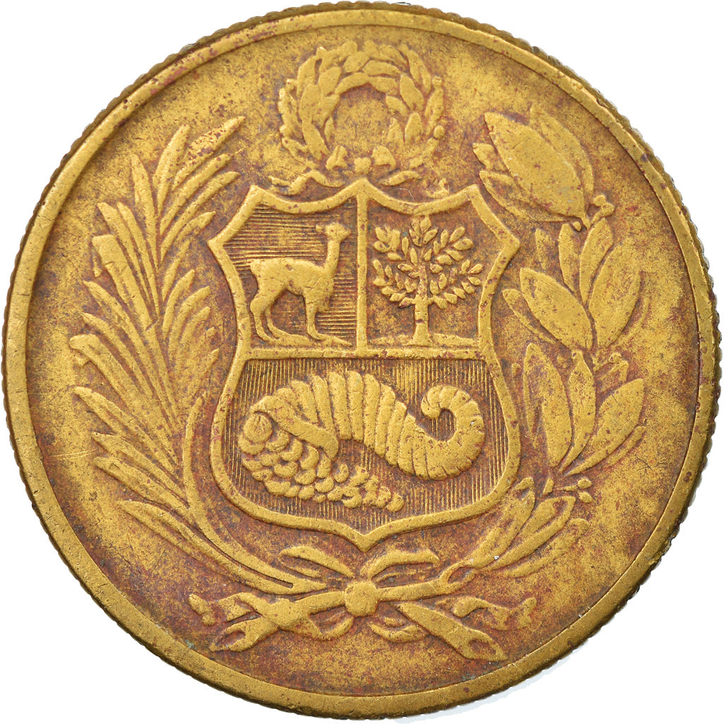 Coin, Peru, 50 Soles, 1979, Lima, VF(30-35), Aluminum-Bronze, KM:273