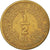 Coin, Peru, 1/2 Sol, 1960, Lima, VF(30-35), Brass, KM:220.5