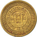 Coin, Peru, 1/2 Sol, 1965, Lima, VF(30-35), Brass, KM:239