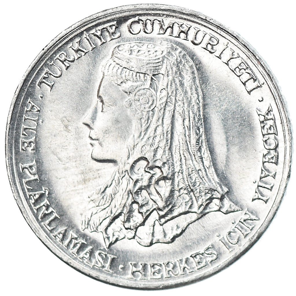 Coin, Turkey, Kurus, 1979, AU(50-53), Aluminum, KM:924a