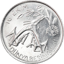 Coin, Turkey, 20 Lira, 1981, AU(50-53), Aluminum, KM:946
