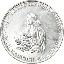 Coin, Turkey, 500 Lira, 1980, EF(40-45), Silver, KM:940.1