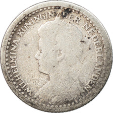 Coin, Netherlands, Wilhelmina I, 10 Cents, 1918, EF(40-45), Silver, KM:145