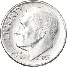 Münze, Vereinigte Staaten, Roosevelt Dime, Dime, 1956, U.S. Mint, Philadelphia
