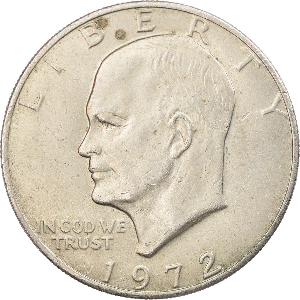 Moneda, Estados Unidos, Eisenhower Dollar, Dollar, 1972, U.S. Mint