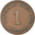 Moneda, ALEMANIA - IMPERIO, Wilhelm II, Pfennig, 1895, Berlin, MBC, Cobre, KM:10