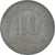 Munten, DUITSLAND - KEIZERRIJK, 10 Pfennig, 1918, FR+, Zinc, KM:26