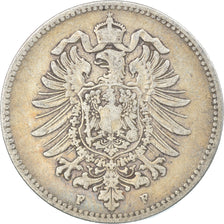 Monnaie, GERMANY - EMPIRE, Wilhelm I, Mark, 1874, Stuttgart, TTB, Argent, KM:7