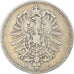 Monnaie, GERMANY - EMPIRE, Wilhelm I, Mark, 1874, Stuttgart, TTB, Argent, KM:7