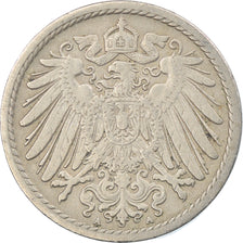 Coin, GERMANY - EMPIRE, Wilhelm II, 5 Pfennig, 1894, Berlin, EF(40-45)