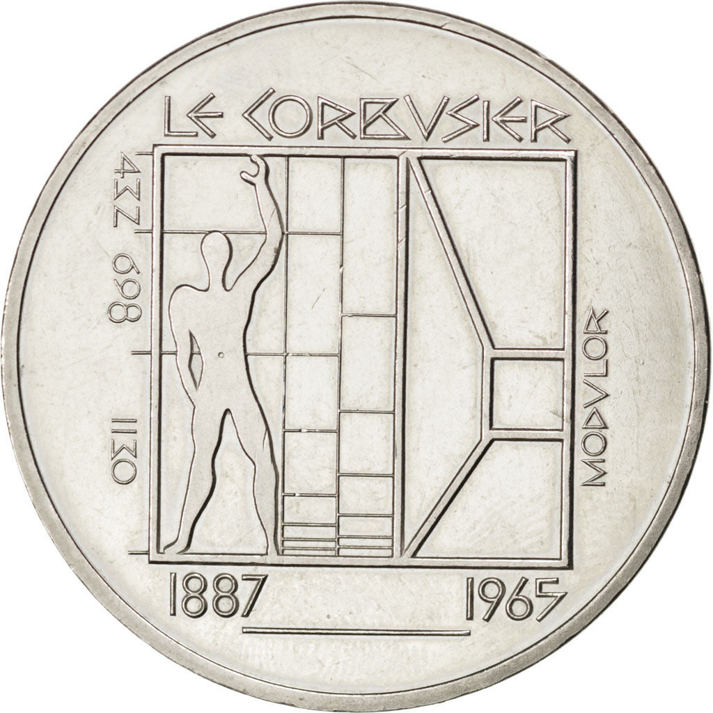 SWITZERLAND, 5 Francs, 1987, Bern, KM #66, MS(60-62), Copper-Nickel, 31.45,...