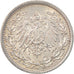 Coin, GERMANY - EMPIRE, 1/2 Mark, 1915, Berlin, AU(55-58), Silver, KM:17