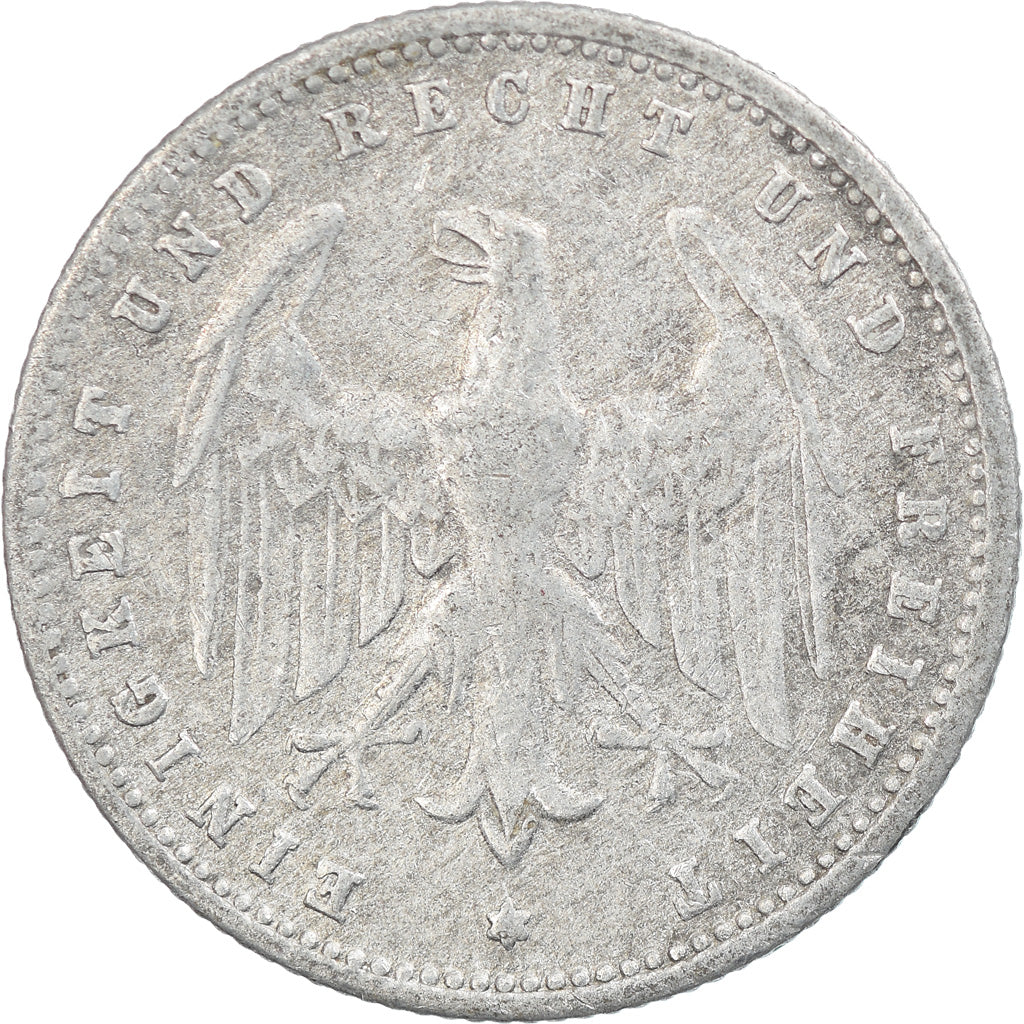 Moneta, NIEMCY, REP. WEIMARSKA, 200 Mark, 1923, Stuttgart, VF(30-35), Aluminium
